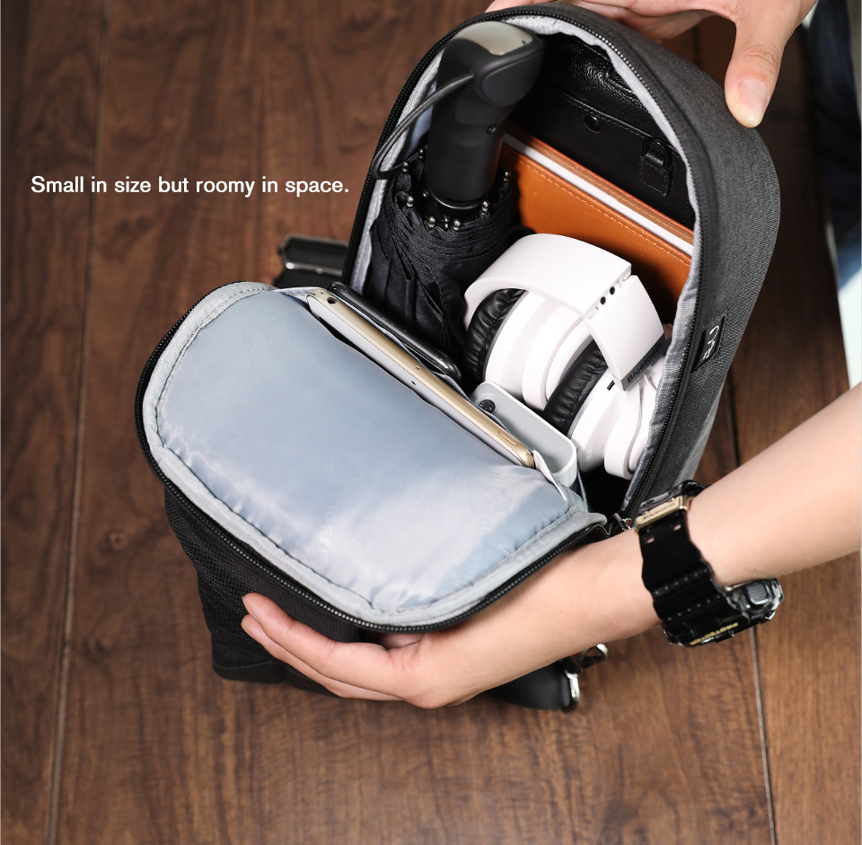 Jual Tigernu Tas Selempang Crossbody Sling Bag Anti Maling - T-S8061 di